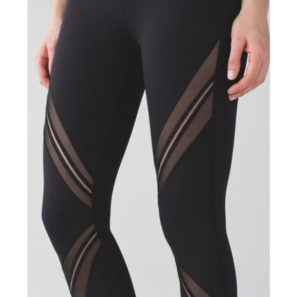 Lululemon High Times Legging Metta Full-On Luxtreme in Black size 8 - Picture 3 of 5
